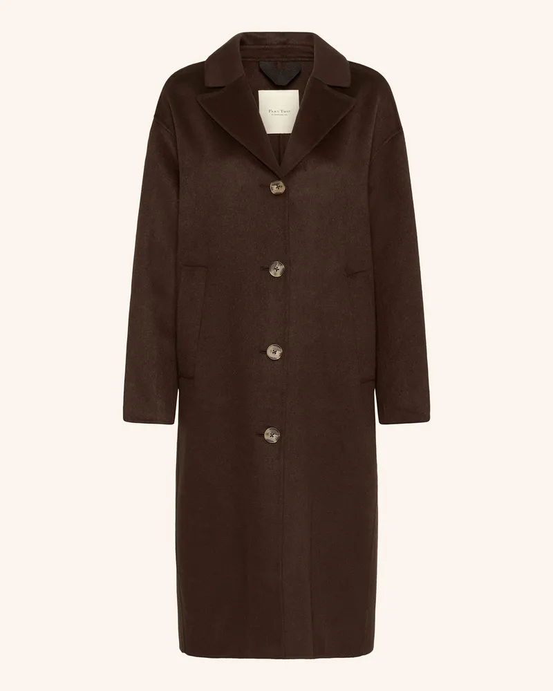 Part Two Mantel Lorelaispw braun Dunkelbraun