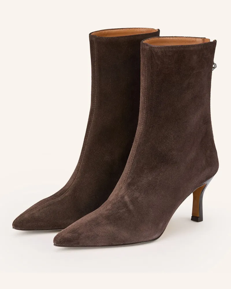 Maje Stiefeletten Dunkelbraun