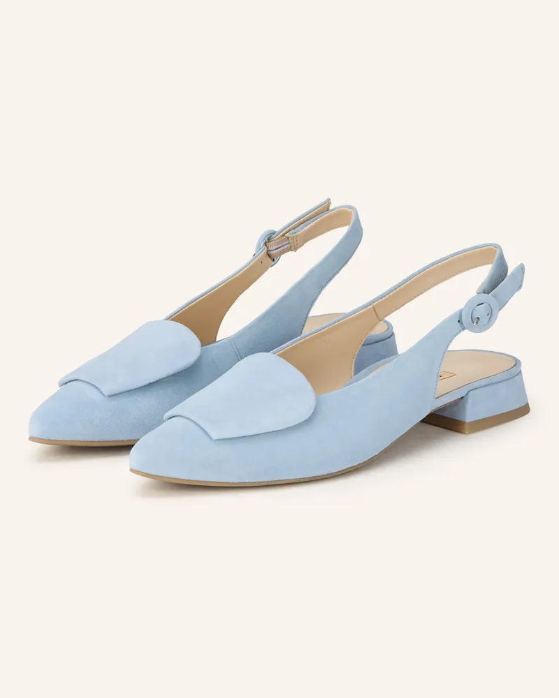 paul green Slingballerinas Hellblau