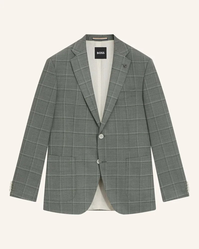 HUGO BOSS Blazer H-JANSON-FL-253 Regular Fit Grün