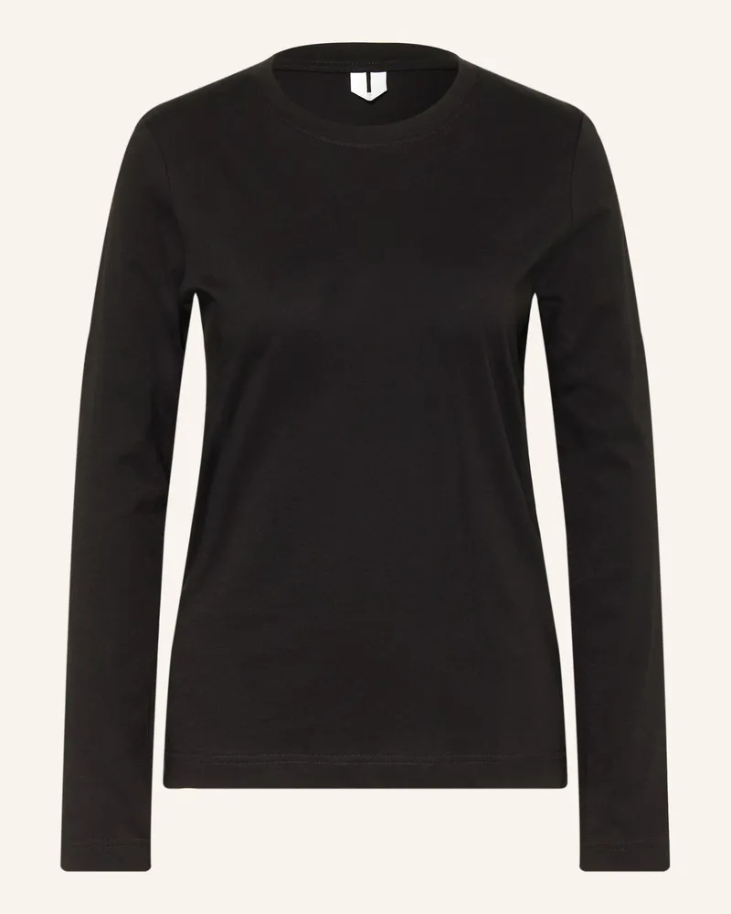 Arket Longsleeve schwarz Schwarz