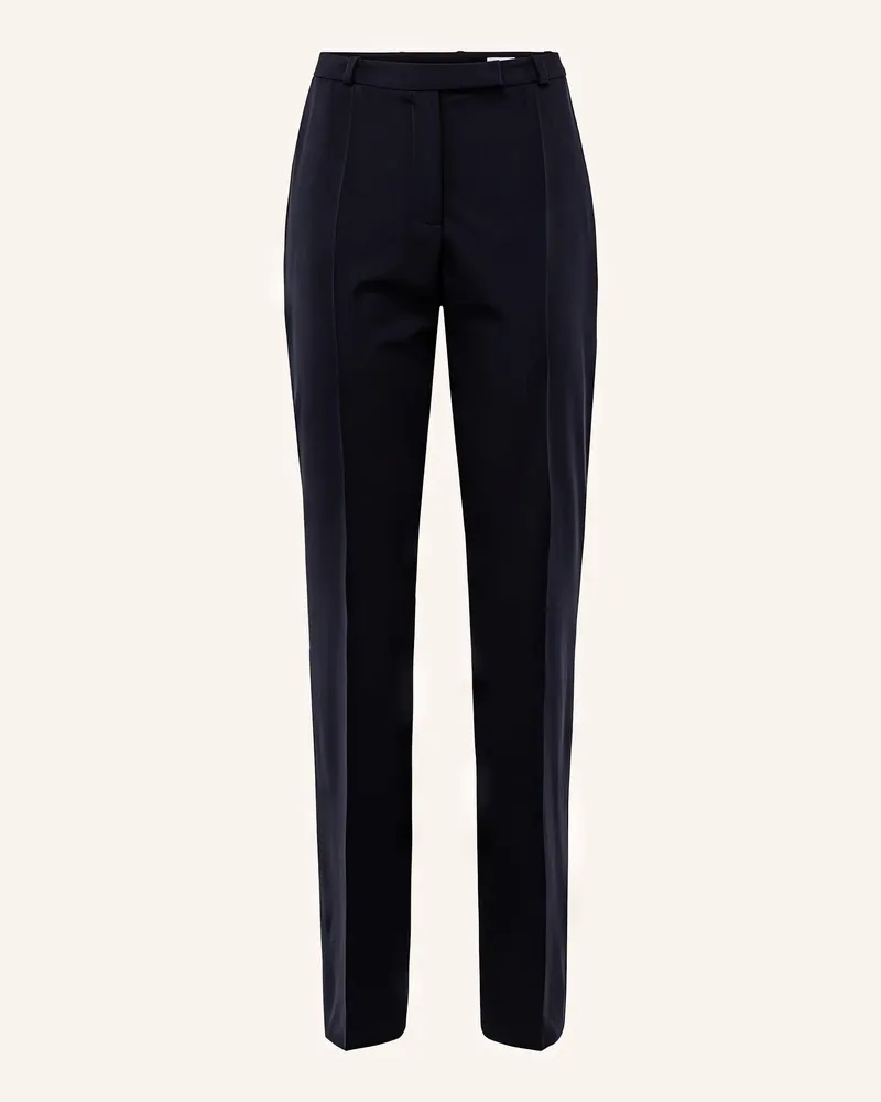 van Laack Hose Slim Fit blau Dunkelblau