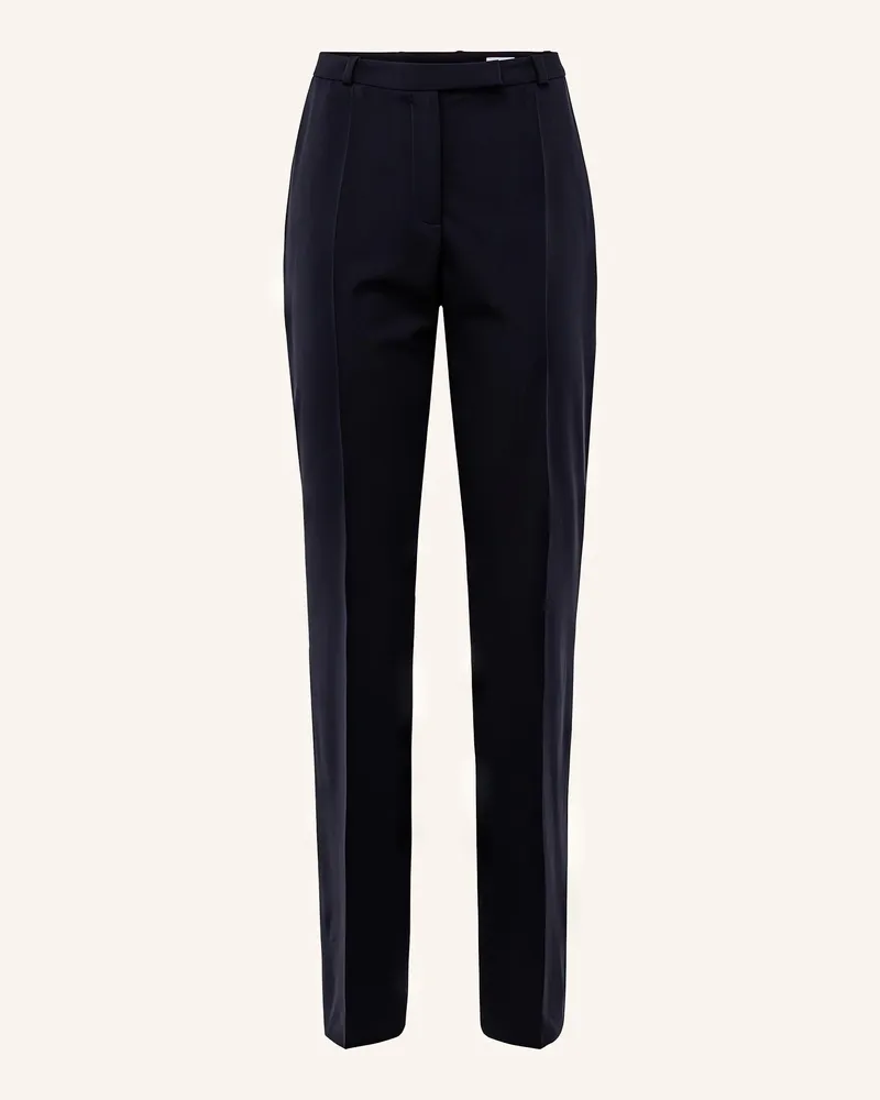 van Laack Hose Slim Fit blau Dunkelblau