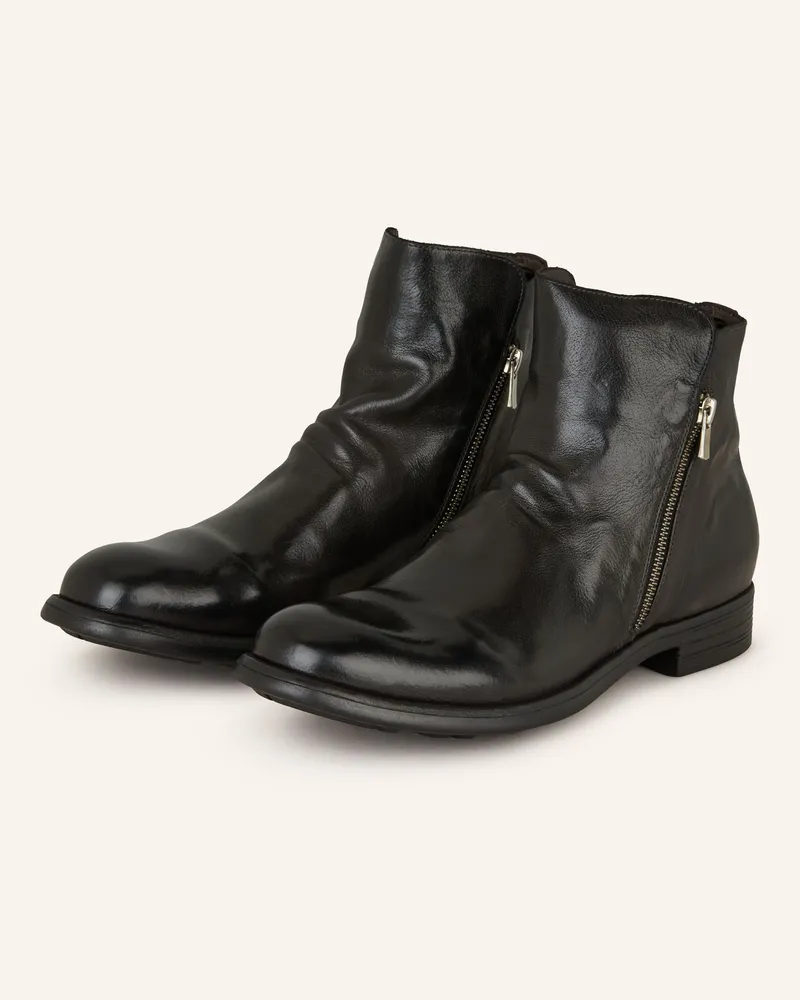 Officine Creative Italia Stiefeletten Chronicle/042 schwarz Schwarz
