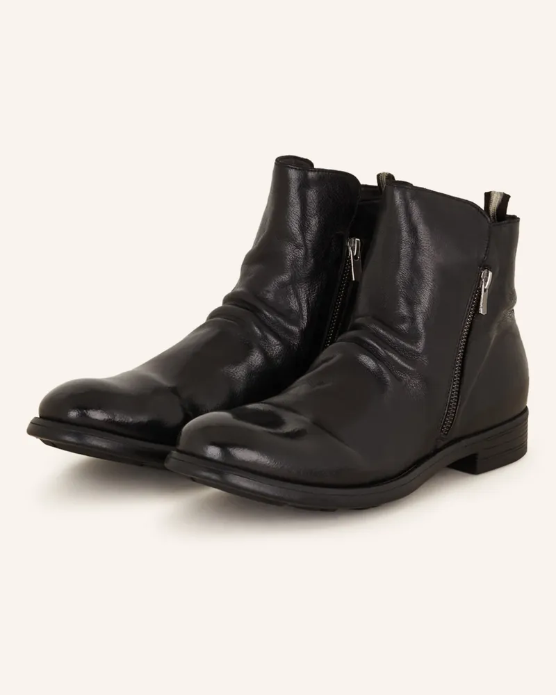 Officine Creative Italia Stiefeletten Chronicle/042 schwarz Schwarz