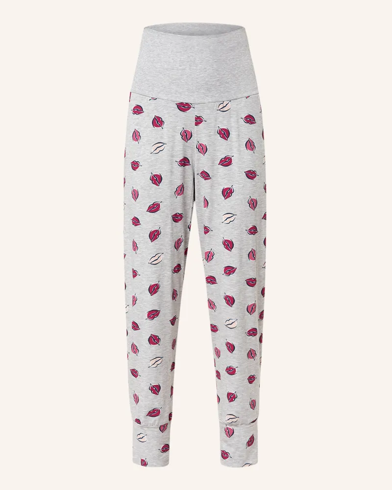 Mey 7/8-Schlafhose Serie SLEEP&EASY Hellgrau
