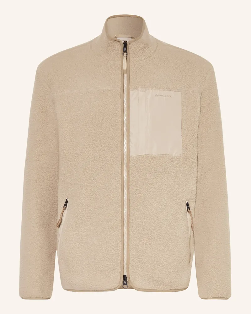 Knowledge Cotton Apparel Fleecejacke EVERYDAY ADVENTURE Hellgrau