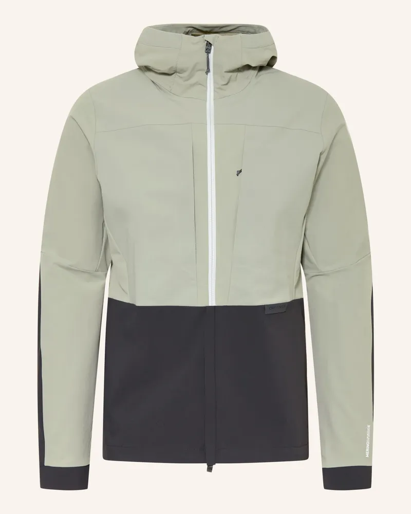 Ortovox Funktionsjacke Trad Plus gruen Hellgrün