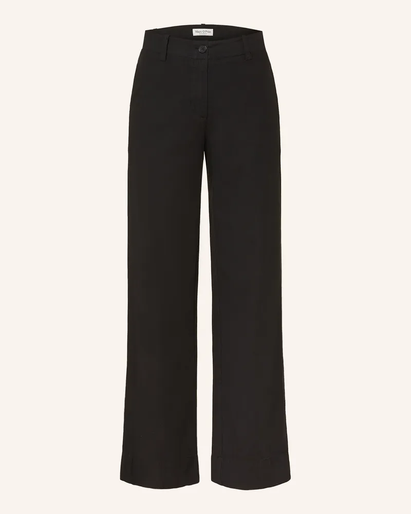 Marc O'Polo Hose Schwarz