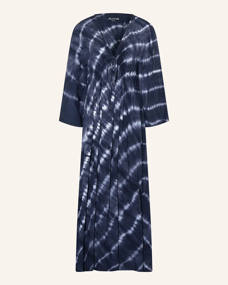 Juvia Kleid JANICE mit 3/4-Arm Blau