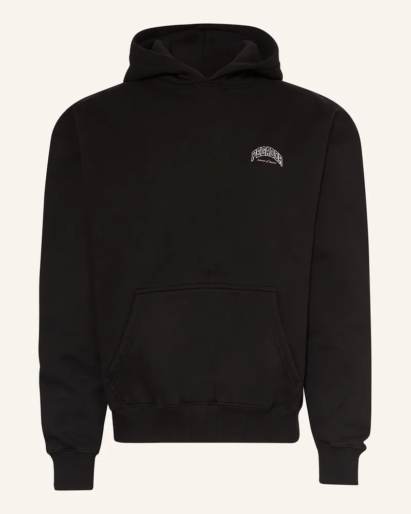 PEGADOR Oversized-Hoodie CREGO Schwarz