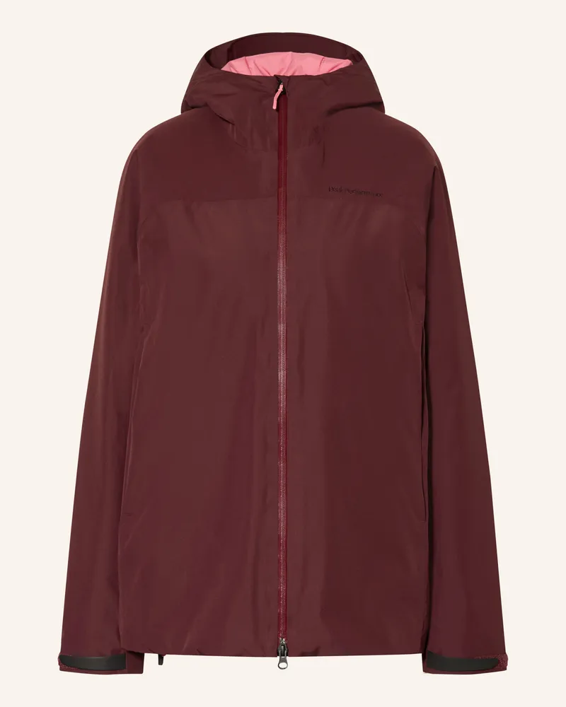 Peak Performance Steppjacke Treeline Insulated rot Dunkelrot