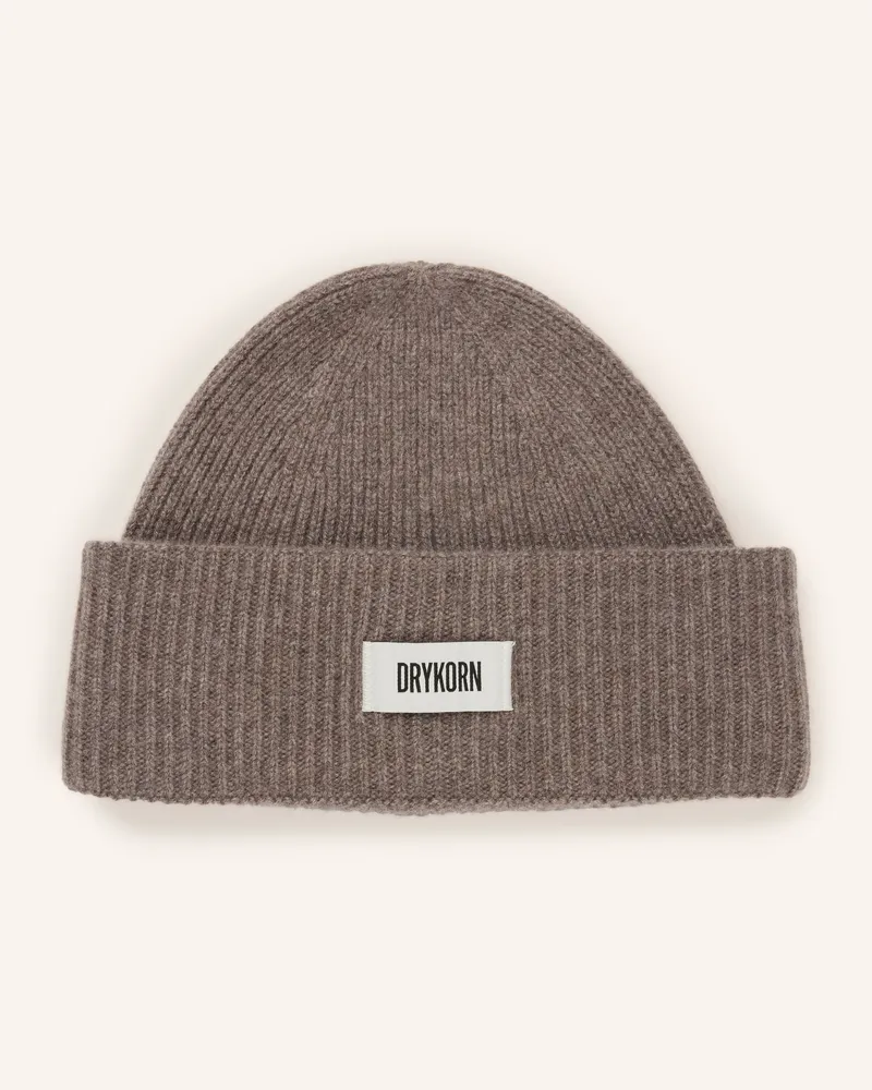 Drykorn Cashmere-Mütze Moah braun Braun