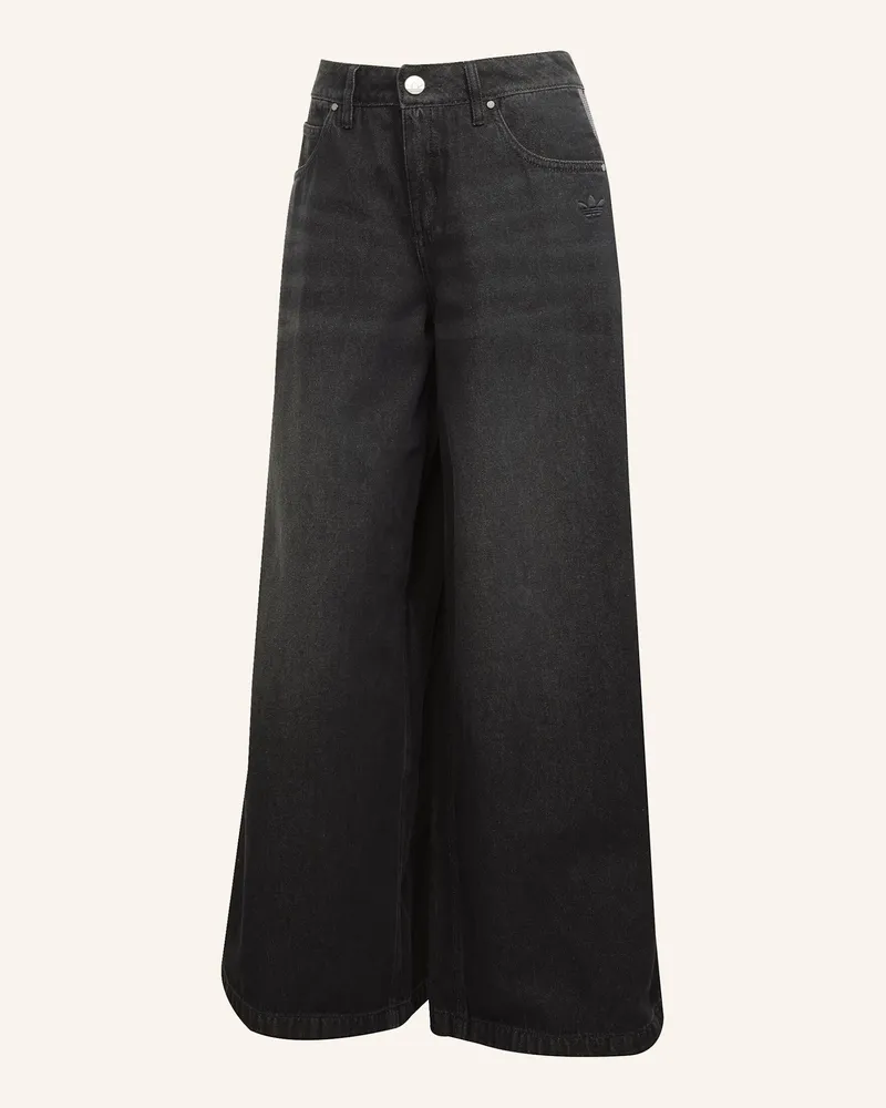 adidas ADICOLOR DENIM ADILENIUM HOSE Schwarz