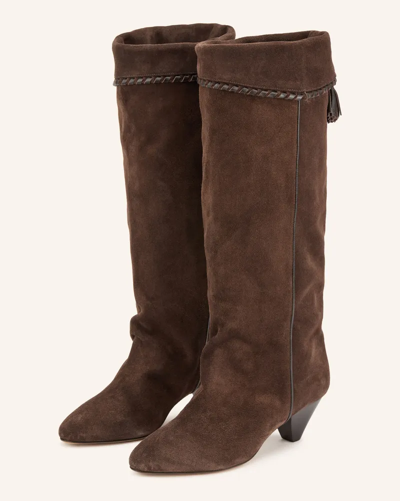 Isabel Marant Stiefel Elita braun Dunkelbraun