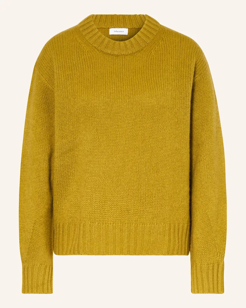 Darling Harbour Cashmere-Pullover Goldgreen