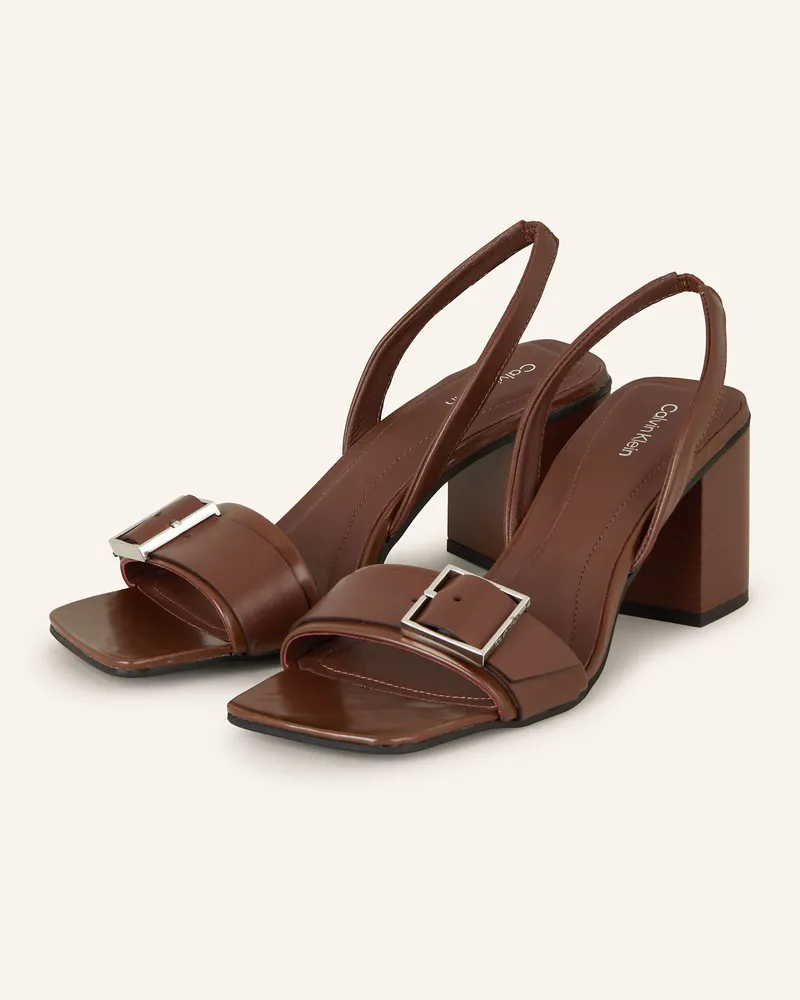 Calvin Klein Sandaletten Braun