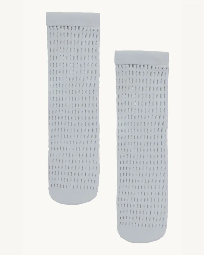 Wolford Socken ORGANIC NET SOCKS Hellblau