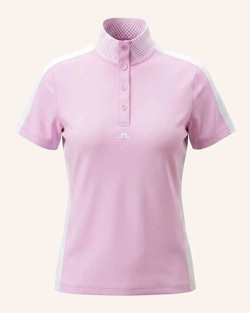 J.Lindeberg Performance‑Polo‑Top pink Pink
