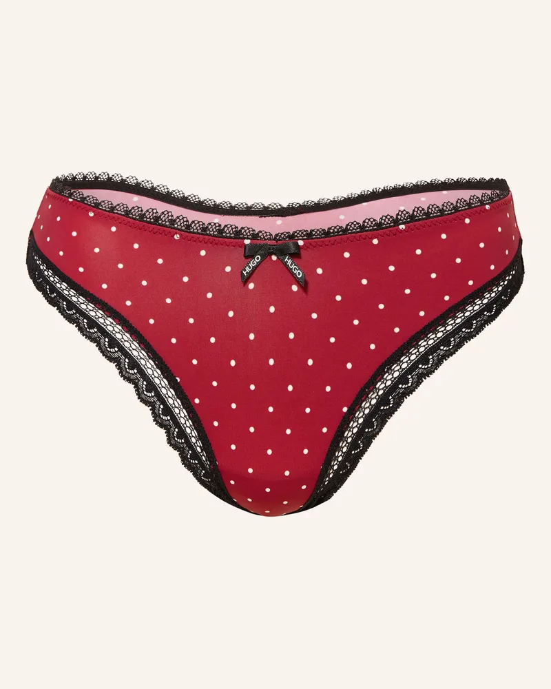 HUGO BOSS String rot Dunkelrot