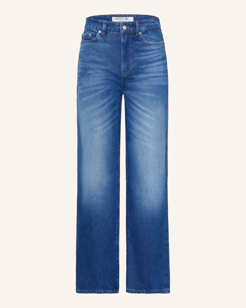 Lacoste Jeans Straight Fit blau Blau