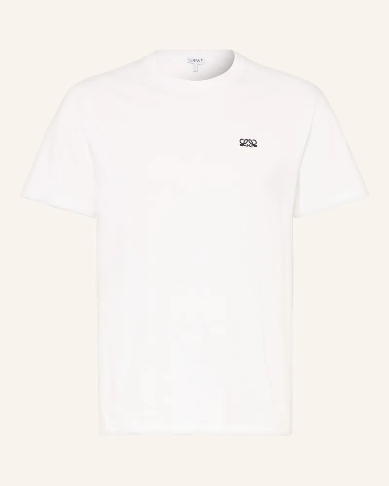 Loewe T-Shirt weiss Weiss