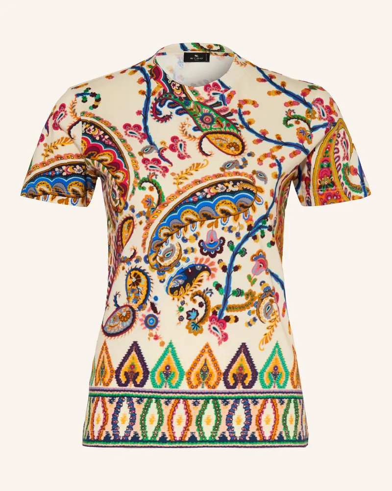 Etro T-Shirt weiss Creme