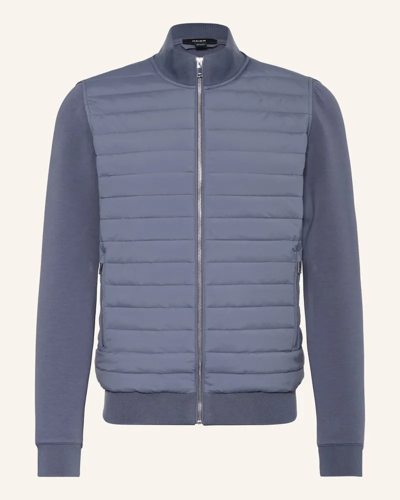 Reiss Blouson Freddie Im Materialmix blau Hellblau