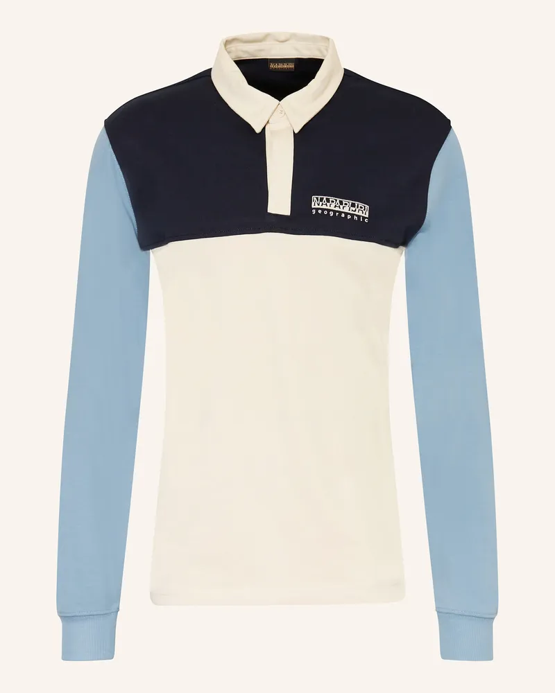 Napapijri Rugbyshirt E-Mont beige Ecru