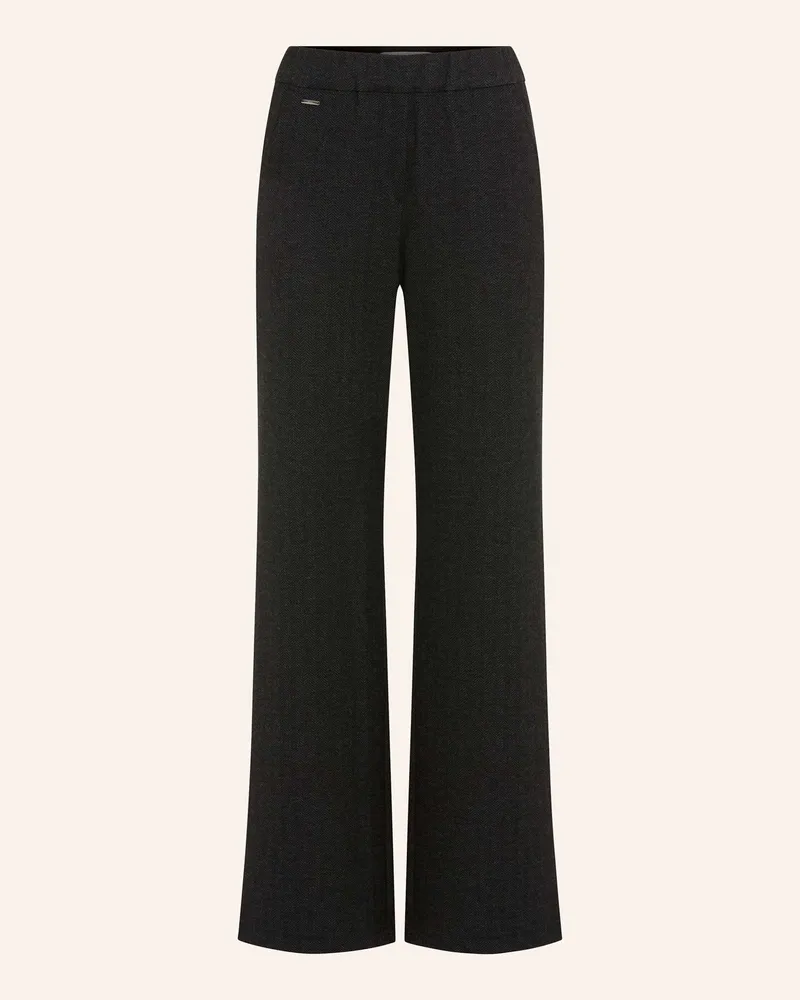 Brax Palazzohose STYLE MAINE Dunkelgrau