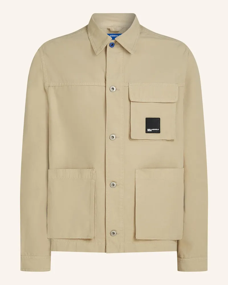 Karl Lagerfeld Jacke gruen Beige