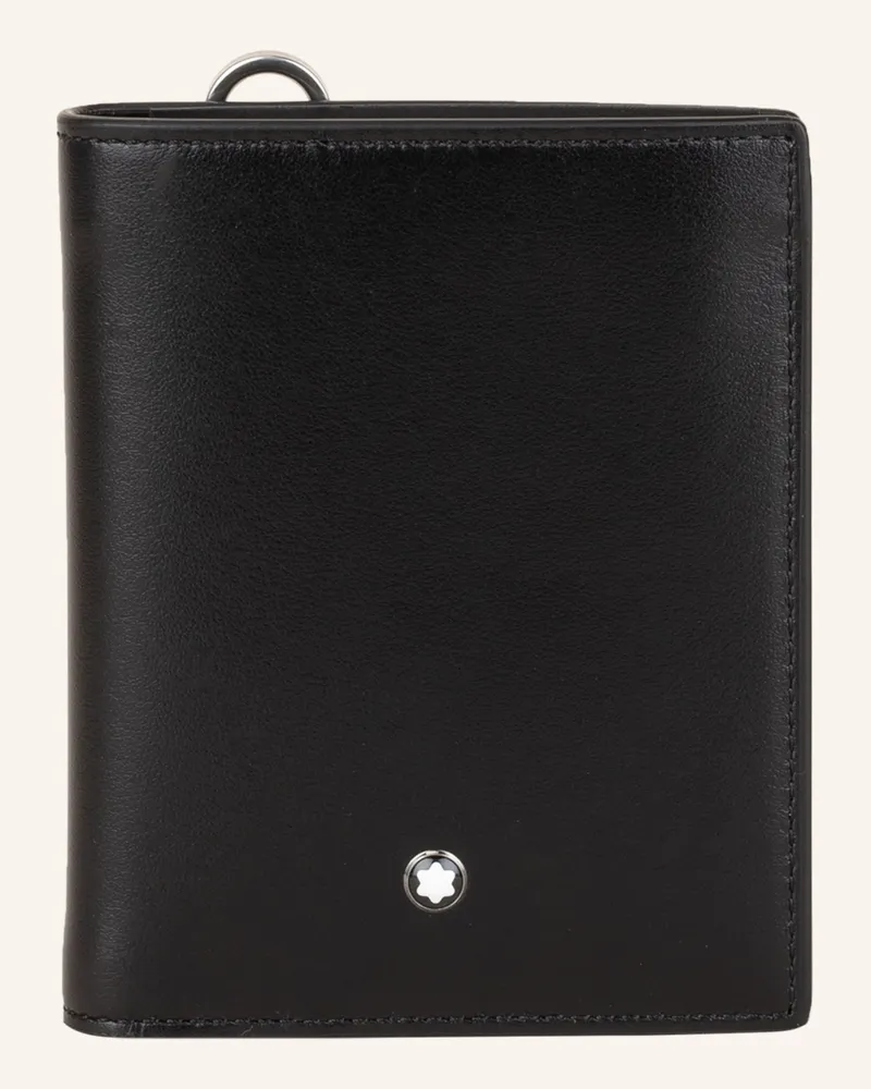 Montblanc Geldbörse Meisterstück schwarz Schwarz