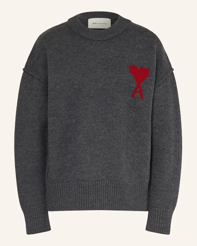 AMI Paris Pullover grau Dunkelgrau
