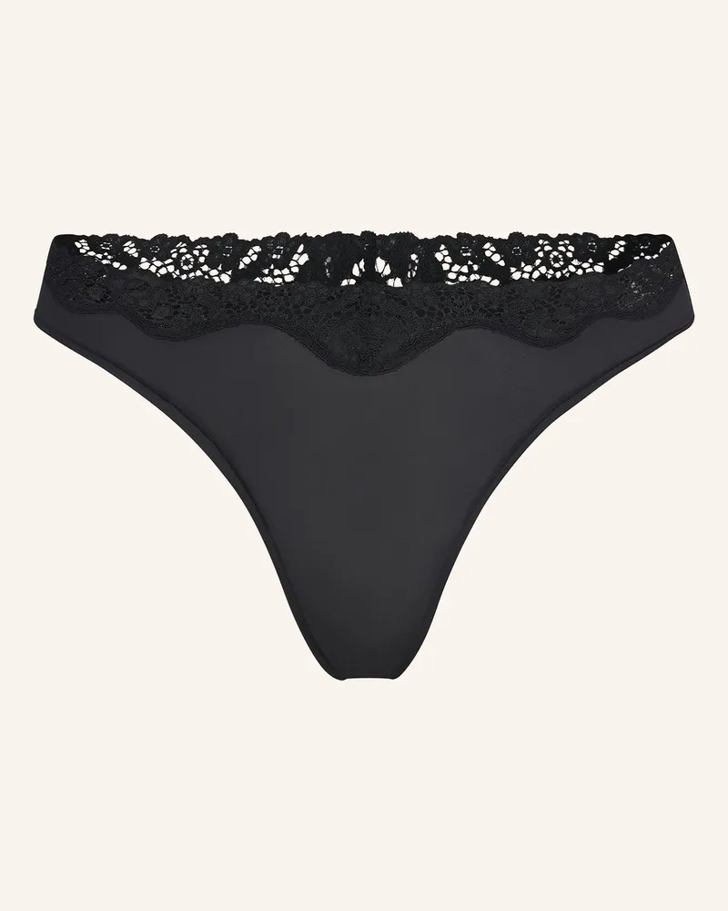 SKIMS String Fits Everybody schwarz Onyx