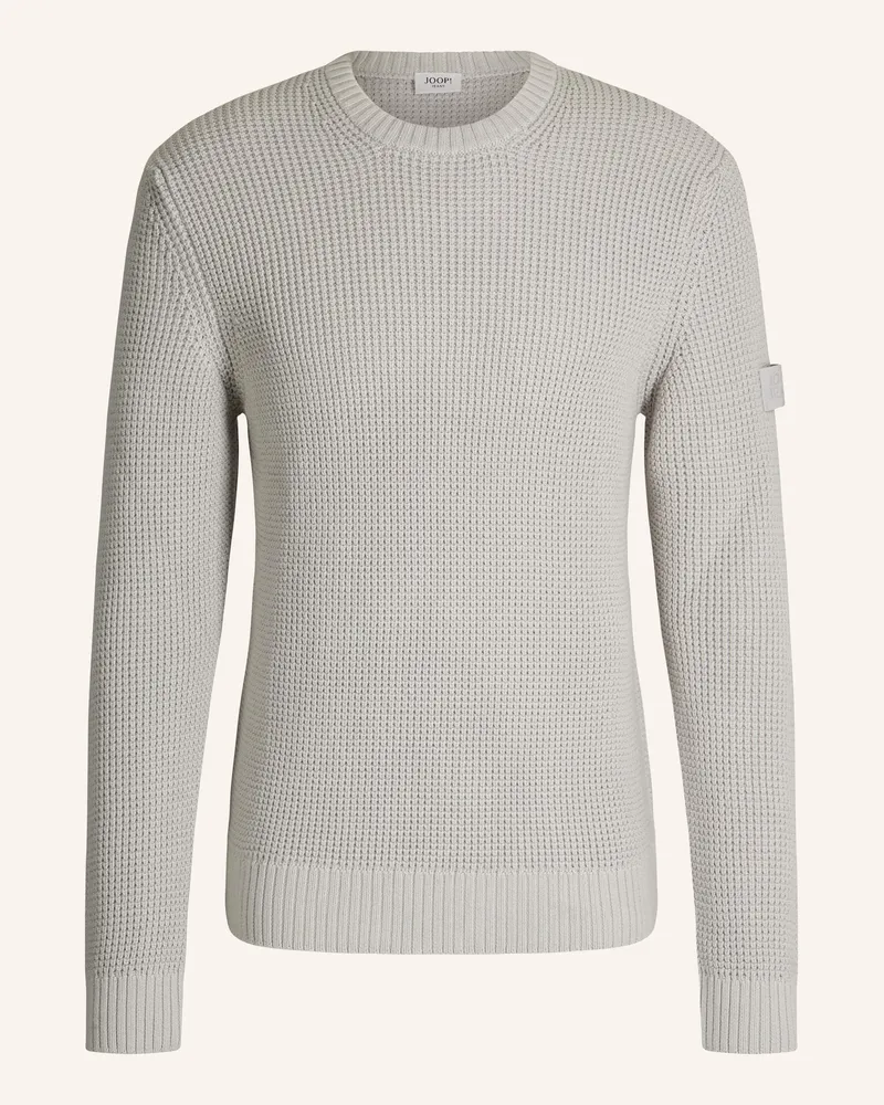 JOOP! Strickpullover Hellgrau