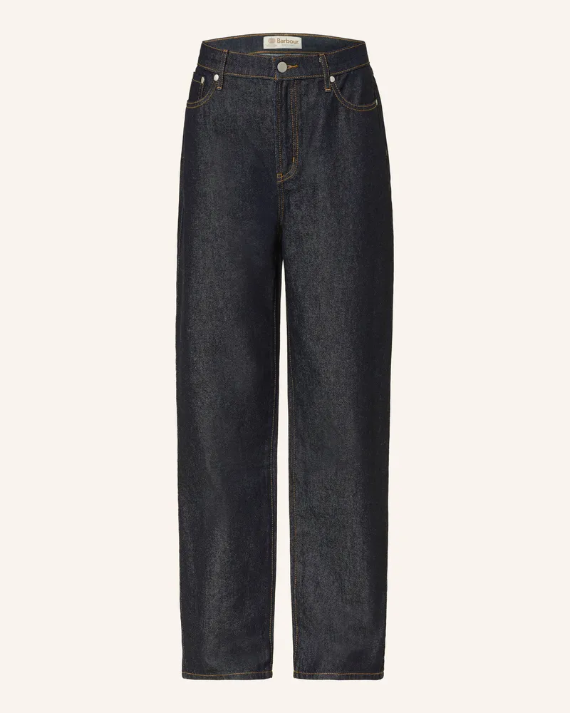 Barbour Straight Jeans Adalyn blau In91