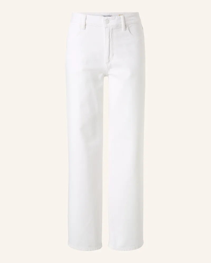 Marc O'Polo Weite Jeans weiss Weiss