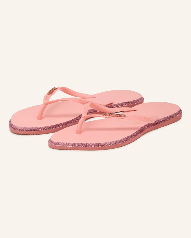 Havaianas Zehentrenner Slim pink Rosa
