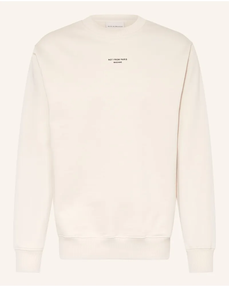 Drôle de Monsieur Sweatshirt Weiss