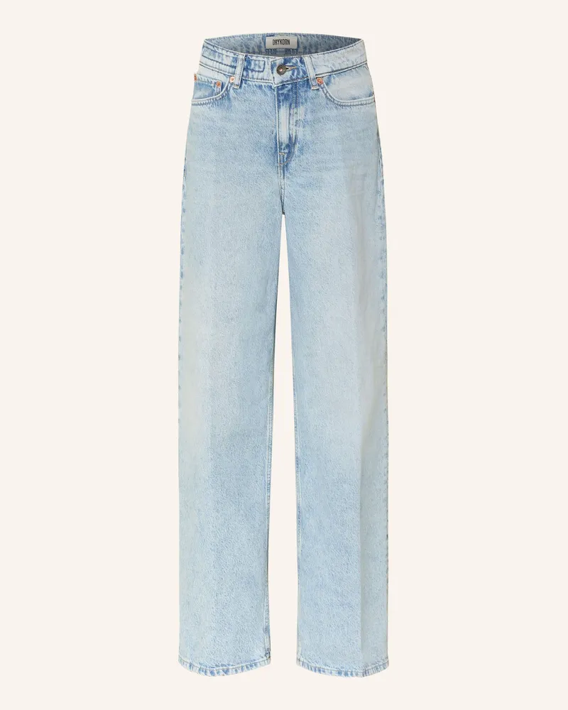 Drykorn Wide Leg Jeans Flung blau 3700