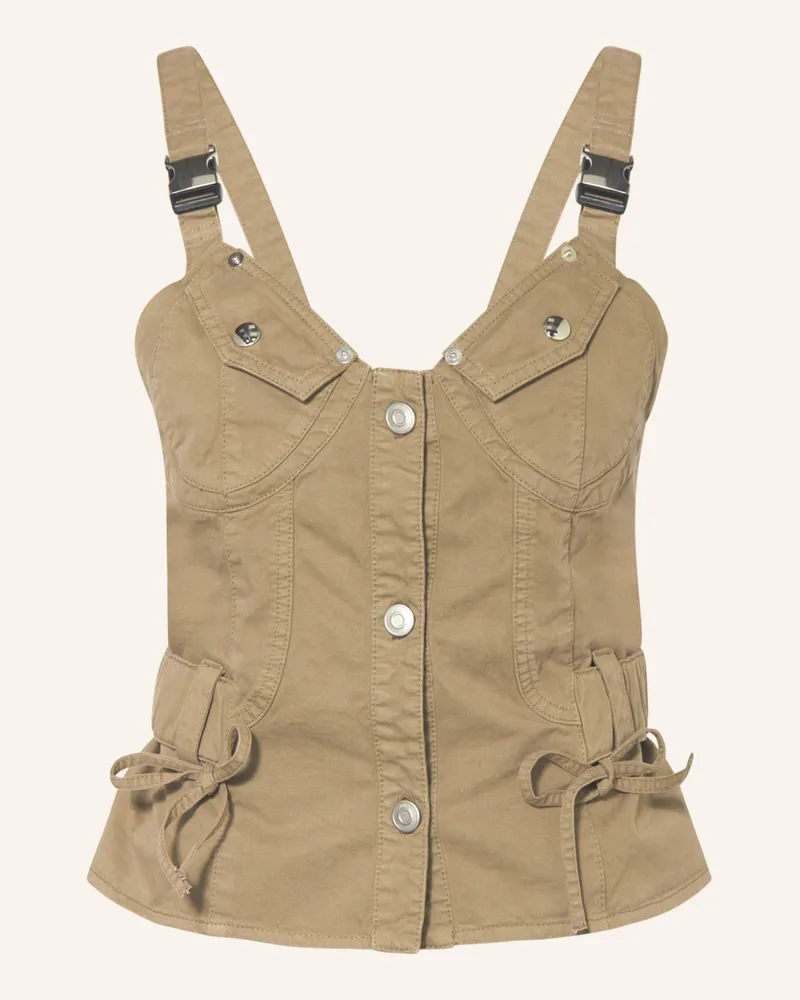 COPERNI Top gruen Khaki