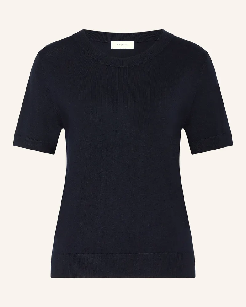Darling Harbour Strickshirt Dunkelblau