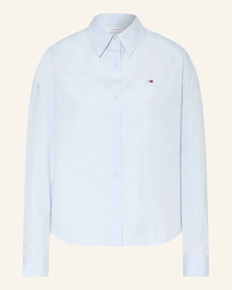 Tommy Hilfiger Hemdbluse blau Hellblau