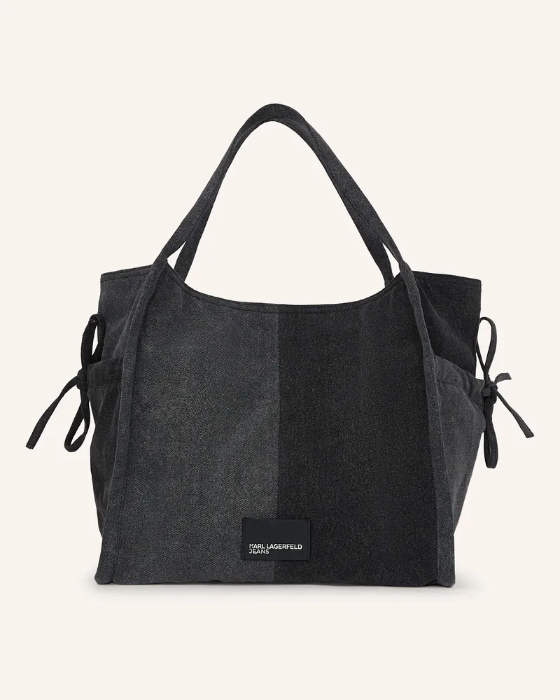 Karl Lagerfeld Shopper schwarz Schwarz