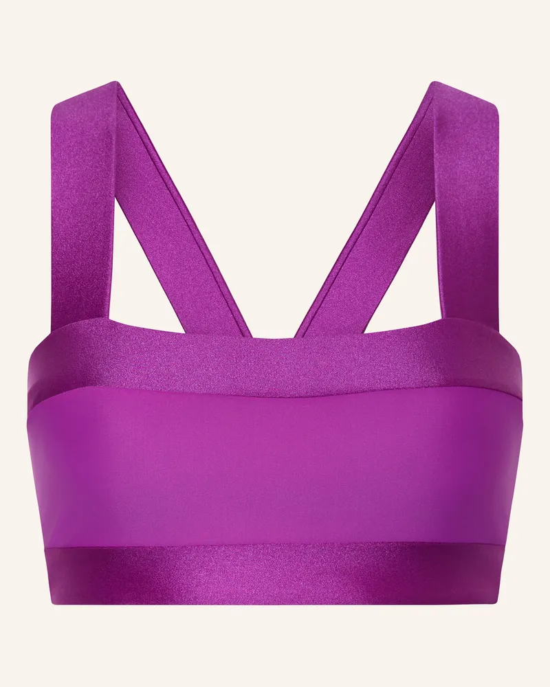 GOLDBERGH Bustier-Bikini-Top Plonge lila Neonlila
