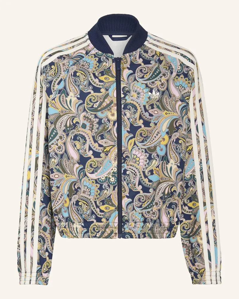 adidas Sst Paisley Originals Jacke, Locker Und Kürzer Geschnitten blau Blau