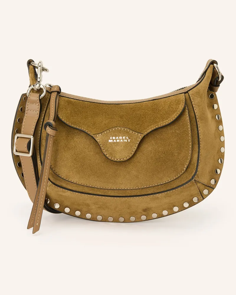 Isabel Marant Umhängetasche Oskan Moon Pocket beige Khaki