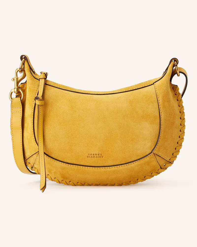 Isabel Marant Umhängetasche Oskan Moon gelb Dunkelgelb