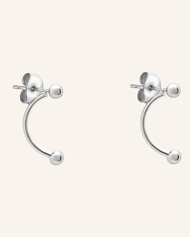 Liebeskind Creolen  aus  Edelstahl Silber