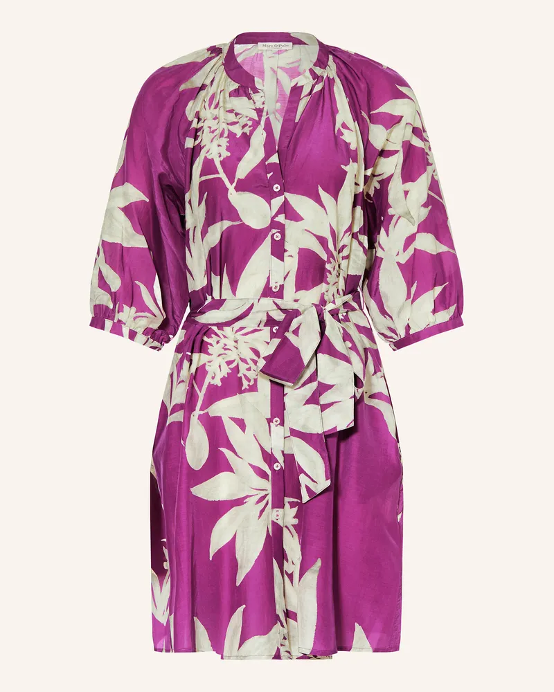 Marc O'Polo Kleid mit 3/4-Arm Fuchsia